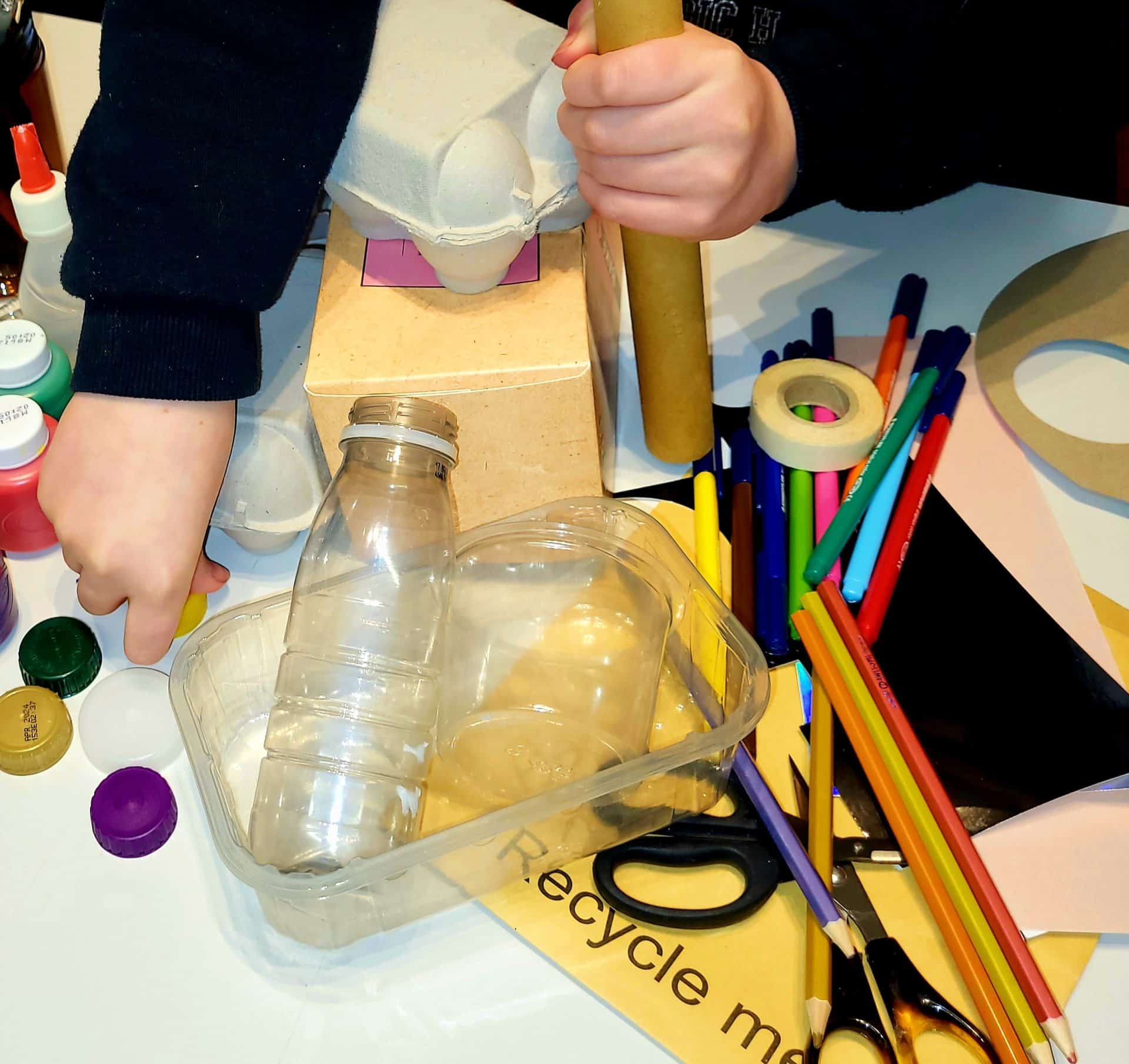 Creative City – Junk modelling at Mill Hill Library