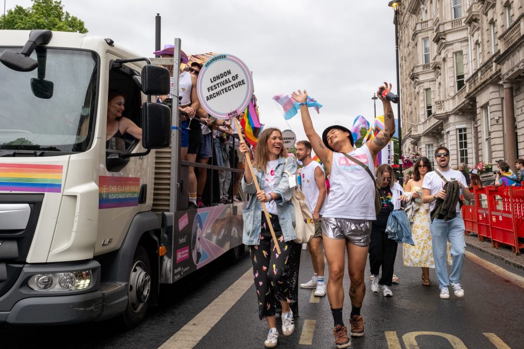 London Festival of Architecture brings the #ProudSpeaker to London Pride